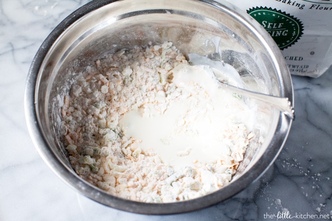 Cheddar Scallion Biscuits from thelittlekitchen.net Cheddar Scallion Biscuits from thelittlekitchen.net