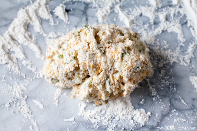 Cheddar Scallion Biscuits from thelittlekitchen.net Cheddar Scallion Biscuits from thelittlekitchen.net