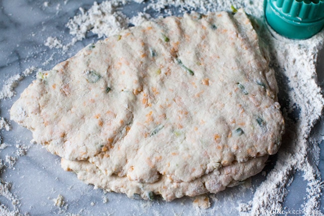 Cheddar Scallion Biscuits from thelittlekitchen.net Cheddar Scallion Biscuits from thelittlekitchen.net