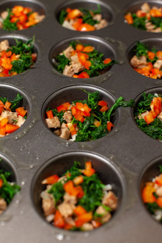 Five Ingredient Breakfast Egg Cups from thelittlekitchen.net Five Ingredient Breakfast Egg Cups from thelittlekitchen.net