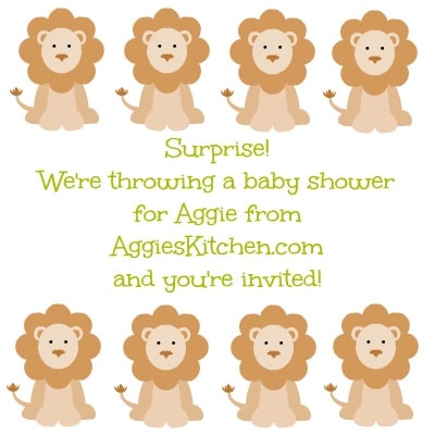 Aggie's Virtual Baby Shower Aggie's Virtual Baby Shower