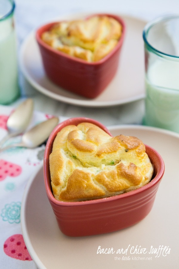 Bacon and Chive Soufflé Recipe from thelittlekitchen.net Bacon and Chive Soufflé Recipe from thelittlekitchen.net