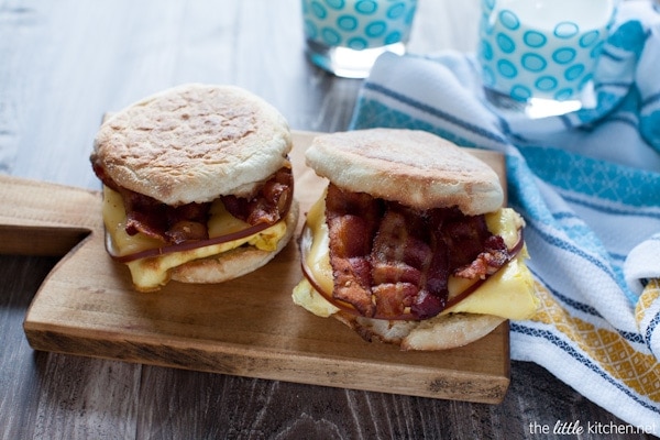 Gouda cheese takes your bacon and egg breakfast sandwich to another level! Bacon Gouda Breakfast Sandwich from thelittlekitchen.net Gouda cheese takes your bacon and egg breakfast sandwich to another level! Bacon Gouda Breakfast Sandwich from thelittlekitchen.net