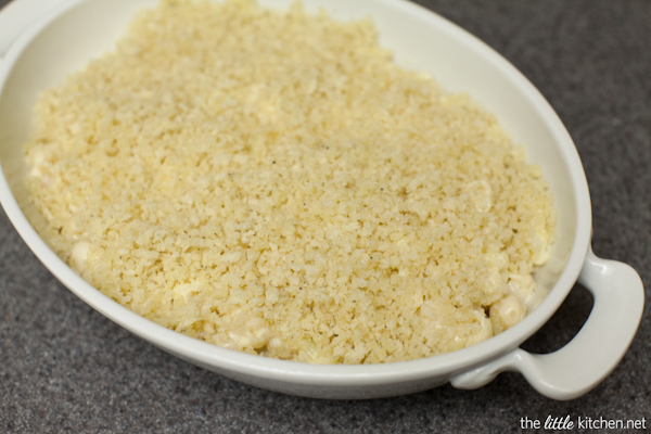 Baked Cauliflower Macaroni & Cheese from thelittlekitchen.net Baked Cauliflower Macaroni & Cheese from thelittlekitchen.net