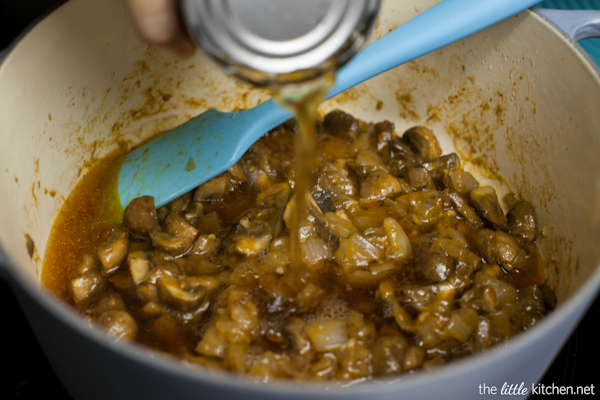 Beef Stroganoff with Buttered Noodles Recipe from thelittlekitchen.net Beef Stroganoff with Buttered Noodles Recipe from thelittlekitchen.net