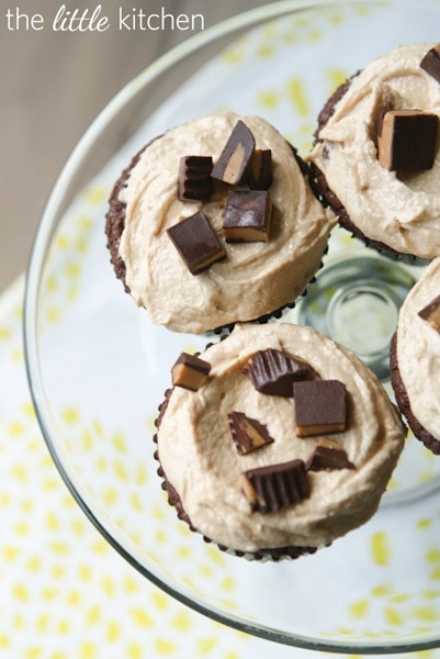 Biscoff Butter Cup Cupcakes from The Little Kitchen