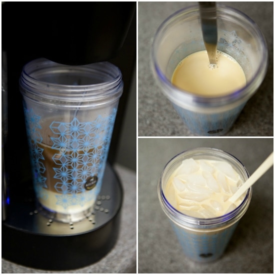 Blueberry Iced Coffee Blueberry Iced Coffee collage