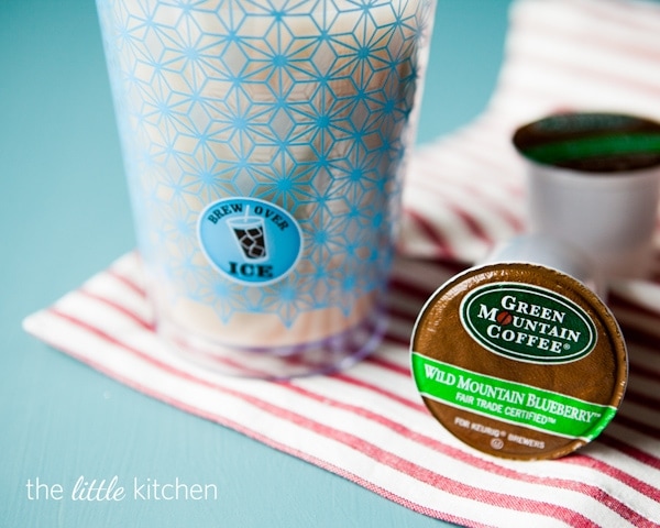 Blueberry Iced Coffee