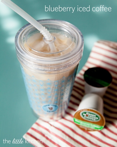 Blueberry Iced Coffee