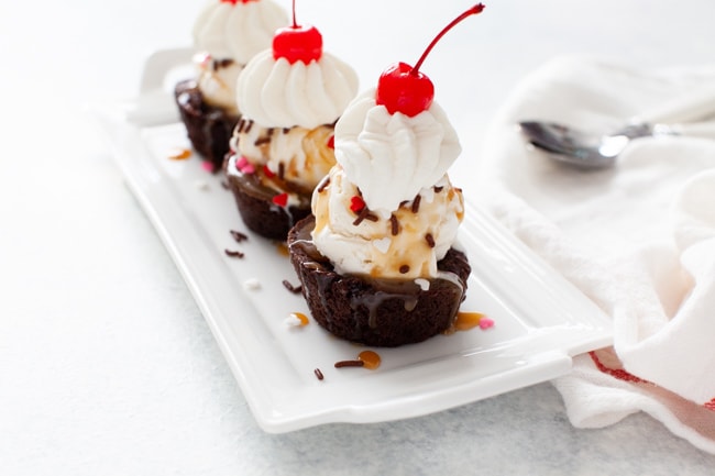 Brownie Cups from thelittlekitchen.net Brownie Cups from thelittlekitchen.net