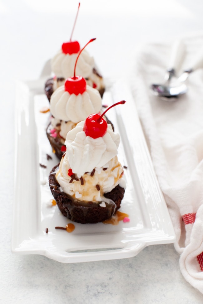 Brownie Cups from thelittlekitchen.net Brownie Cups from thelittlekitchen.net