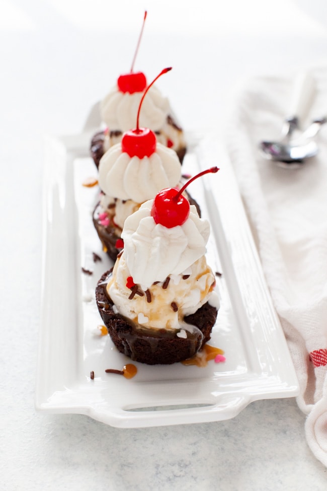 Brownie Cups from thelittlekitchen.net Brownie Cups from thelittlekitchen.net