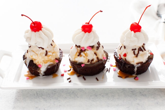 Brownie Cups from thelittlekitchen.net Brownie Cups from thelittlekitchen.net