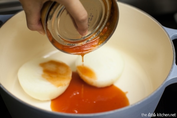 Butter & Onion Tomato Sauce Pasta with Brie from thelittlekitchen.net Butter & Onion Tomato Sauce Pasta with Brie from thelittlekitchen.net