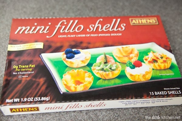 Camembert Marmalade Phyllo Cups with Thyme from thelittlekitchen.net Camembert Marmalade Phyllo Cups with Thyme from thelittlekitchen.net