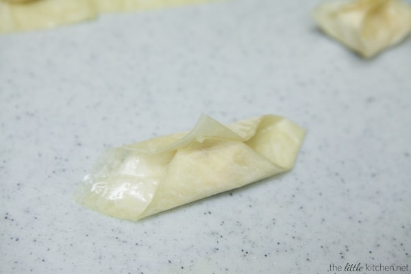 Cheddar, Blue Cheese and Bacon Stuffed Phyllo Mushroom Appetizers from thelittlekitchen.net Cheddar, Blue Cheese and Bacon Stuffed Phyllo Mushroom Appetizers from thelittlekitchen.net