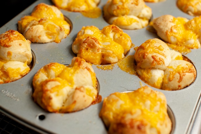 Cheddar Cheese Cloverleaf Rolls from thelittlekitchen.net Cheddar Cheese Cloverleaf Rolls from thelittlekitchen.net