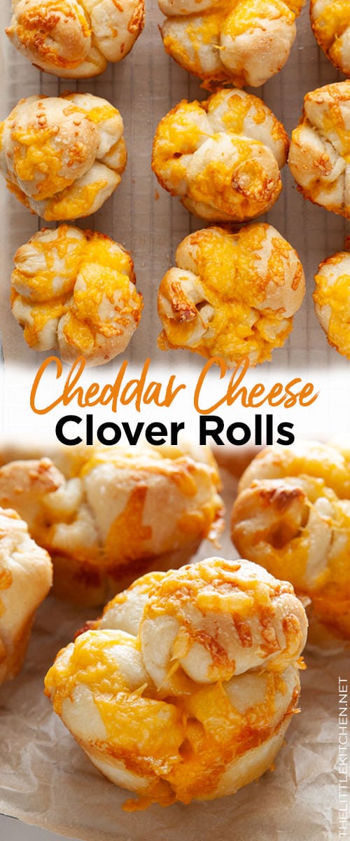 Cheddar Cheese Cloverleaf Rolls from thelittlekitchen.net Cheddar Cheese Cloverleaf Rolls from thelittlekitchen.net