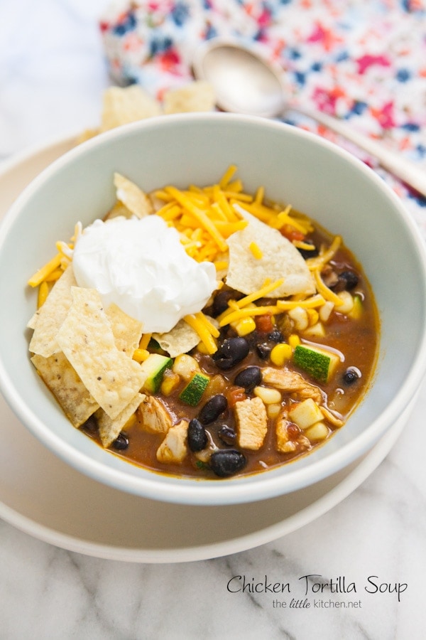 Chicken Tortilla Soup from thelittlekitchen.net Chicken Tortilla Soup from thelittlekitchen.net
