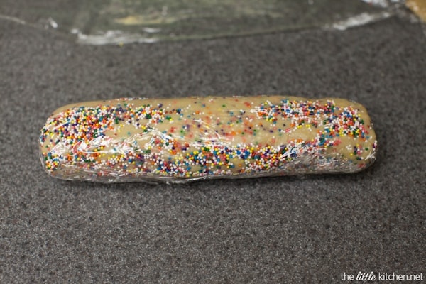 Dark Chocolate Dipped Funfetti Shortbread Cookies from thelittlekitchen.net Dark Chocolate Dipped Funfetti Shortbread Cookies from thelittlekitchen.net