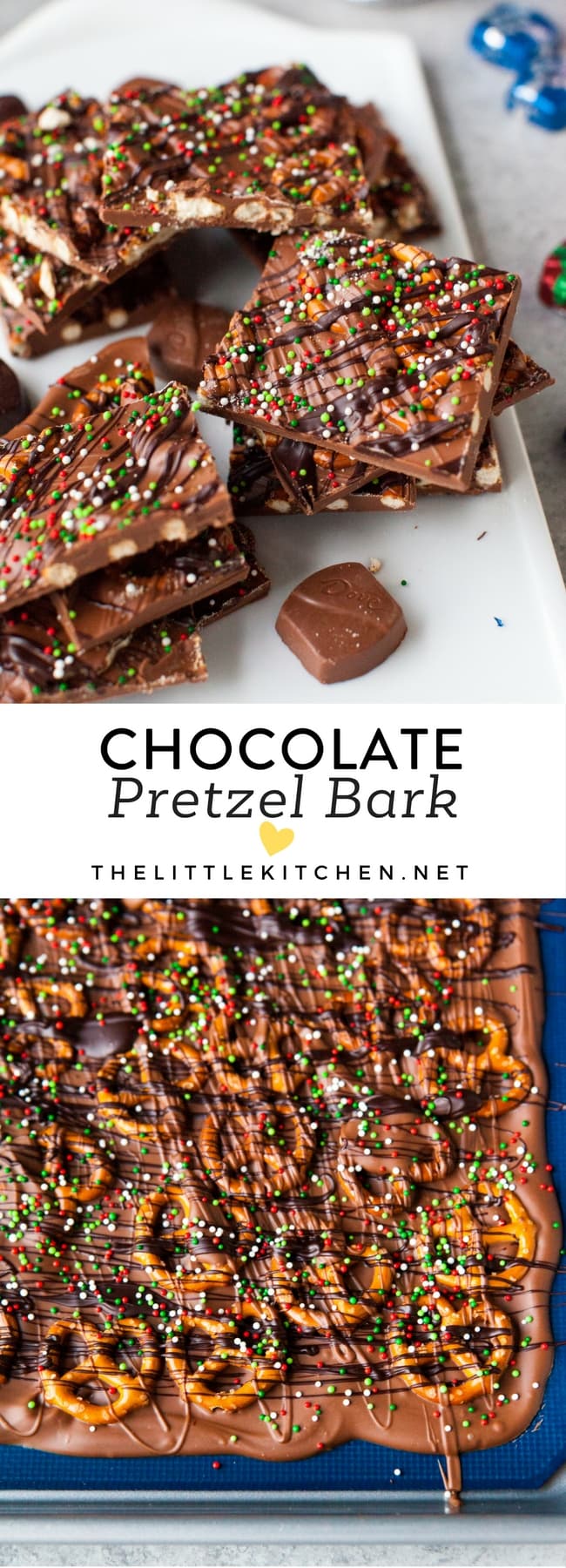 Chocolate Pretzel Bark from thelittlekitchen.net Chocolate Pretzel Bark from thelittlekitchen.net