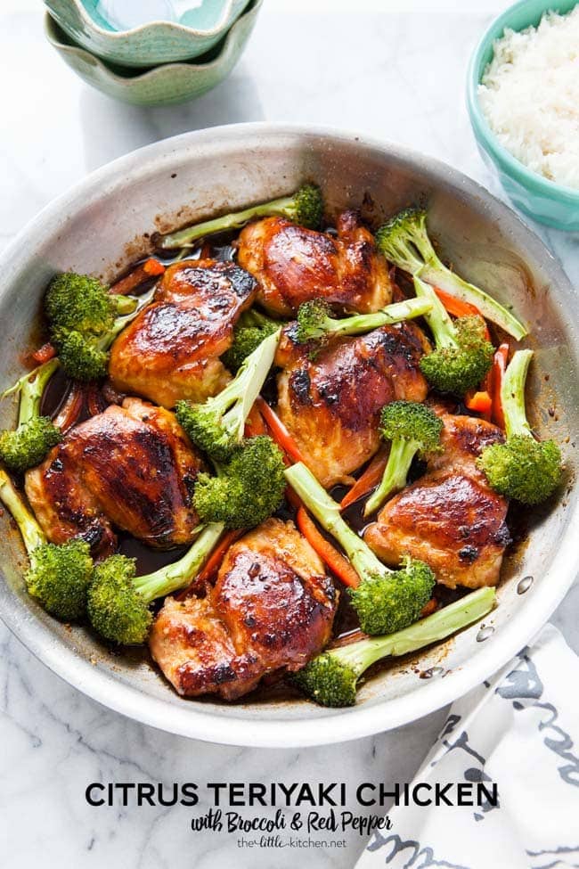 Citrus Teriyaki Chicken from thelittlekitchen.net Citrus Teriyaki Chicken from thelittlekitchen.net