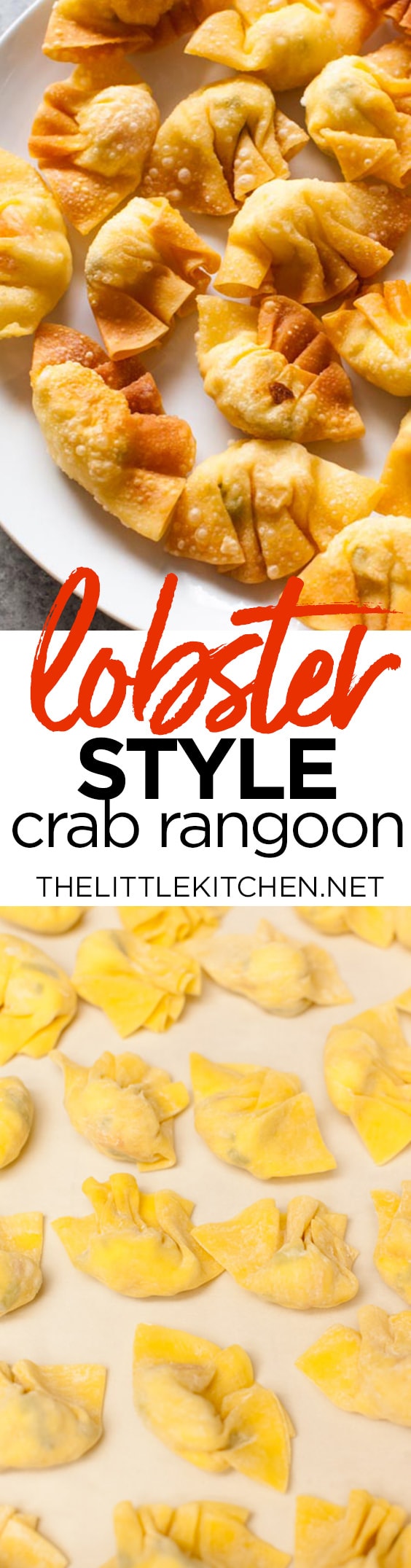 Crab Rangoon recipe from thelittlekitchen.net Crab Rangoon recipe from thelittlekitchen.net