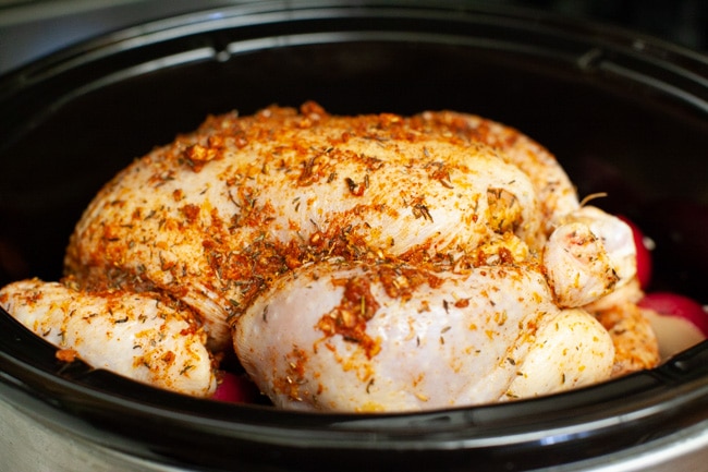 Crockpot Chicken and Potatoes from thelittlekitchen.net Crockpot Chicken and Potatoes from thelittlekitchen.net