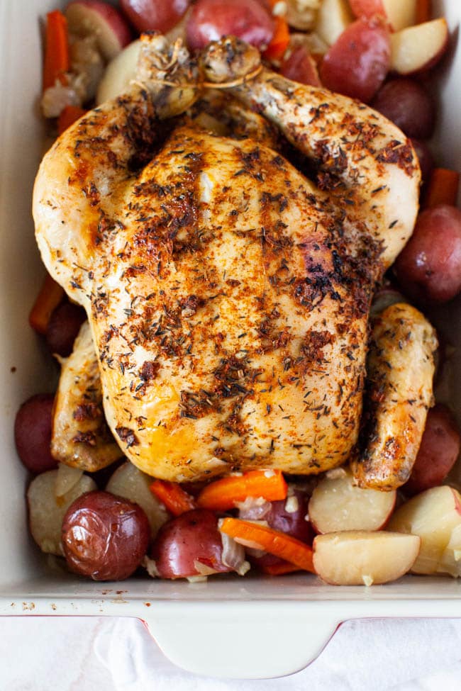 Crockpot Chicken and Potatoes from thelittlekitchen.net Crockpot Chicken and Potatoes from thelittlekitchen.net