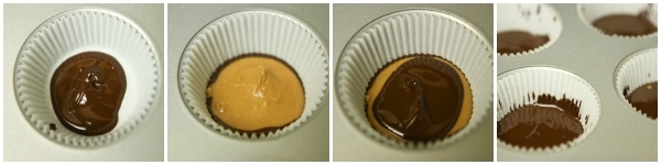 Dark Chocolate Biscoff Butter Cups