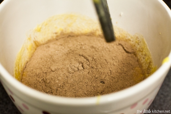 Double Chocolate Cupcakes with Salted Caramel Buttercream from thelittlekitchen.net Double Chocolate Cupcakes with Salted Caramel Buttercream from thelittlekitchen.net
