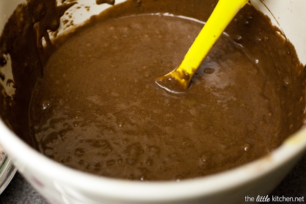 Double Chocolate Cupcakes with Salted Caramel Buttercream from thelittlekitchen.net Double Chocolate Cupcakes with Salted Caramel Buttercream from thelittlekitchen.net