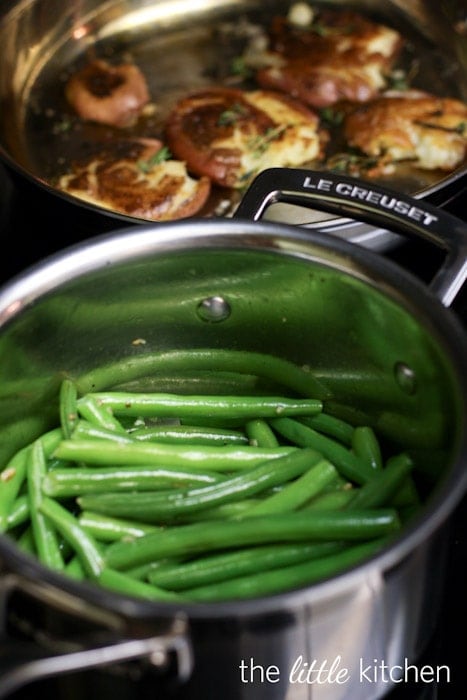 Garlic and Olive Oil Sauteed Green Beans