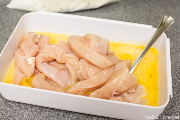 Garlic and Thyme Fried Chicken Fingers from thelittlekitchen.net Garlic and Thyme Fried Chicken Fingers from thelittlekitchen.net