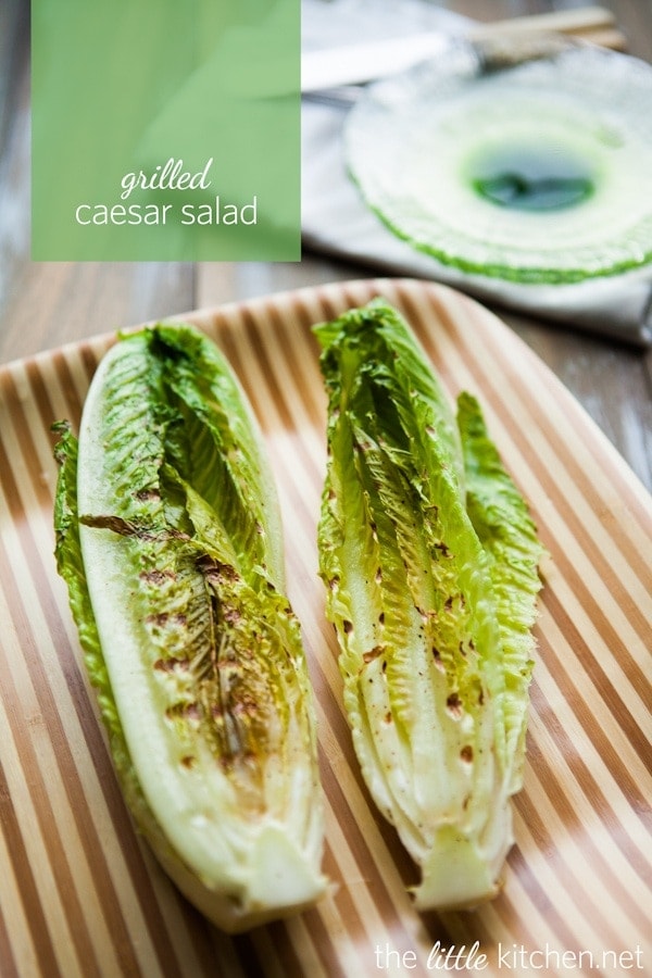 Grilled Caesar Salad from The Little Kitchen