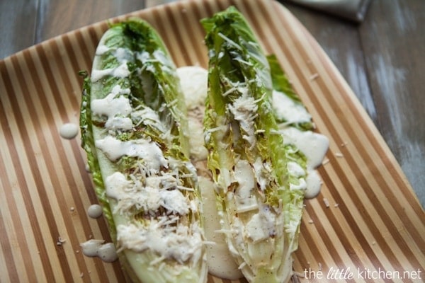 Grilled Caesar Salad from The Little Kitchen