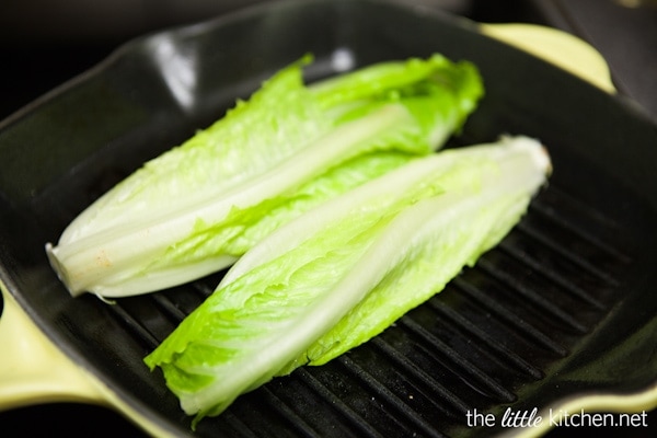 Grilled Caesar Salad from The Little Kitchen
