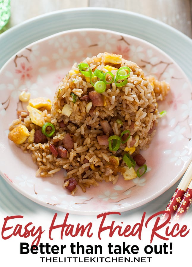 Ham Fried Rice from thelittlekitchen.net Ham Fried Rice from thelittlekitchen.net