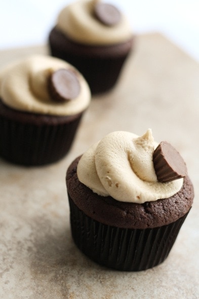Peanut Butter Cup Cupcakes