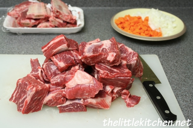 Cut up Short Ribs