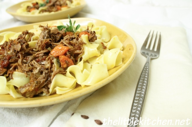 Slower Cooker Short Rib Ragu