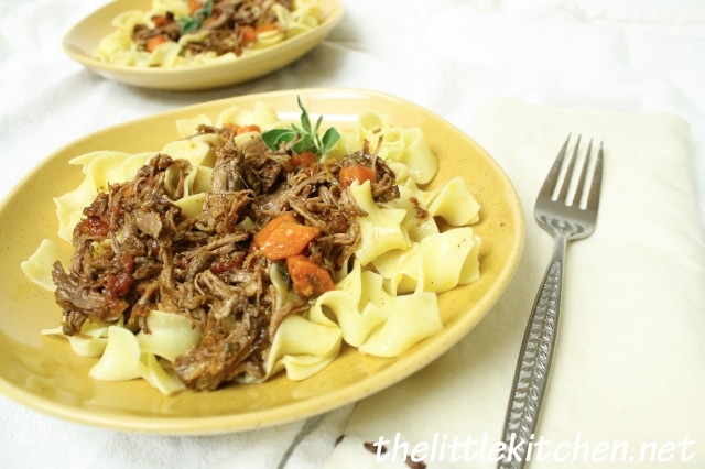 Slower Cooker Short Rib Ragu