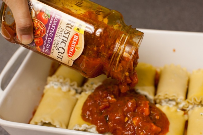 Lasagna Roll Ups from thelittlekitchen.net Lasagna Roll Ups from thelittlekitchen.net