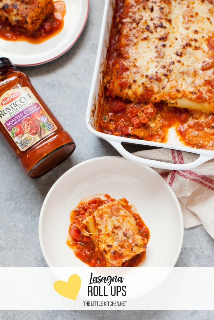 Lasagna Roll Ups from thelittlekitchen.net Lasagna Roll Ups from thelittlekitchen.net