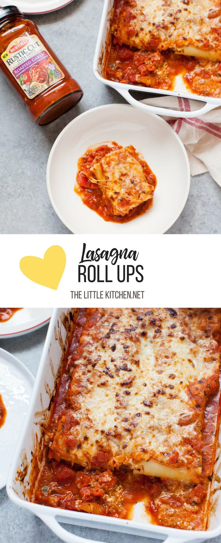 Lasagna Roll Ups from thelittlekitchen.net Lasagna Roll Ups from thelittlekitchen.net
