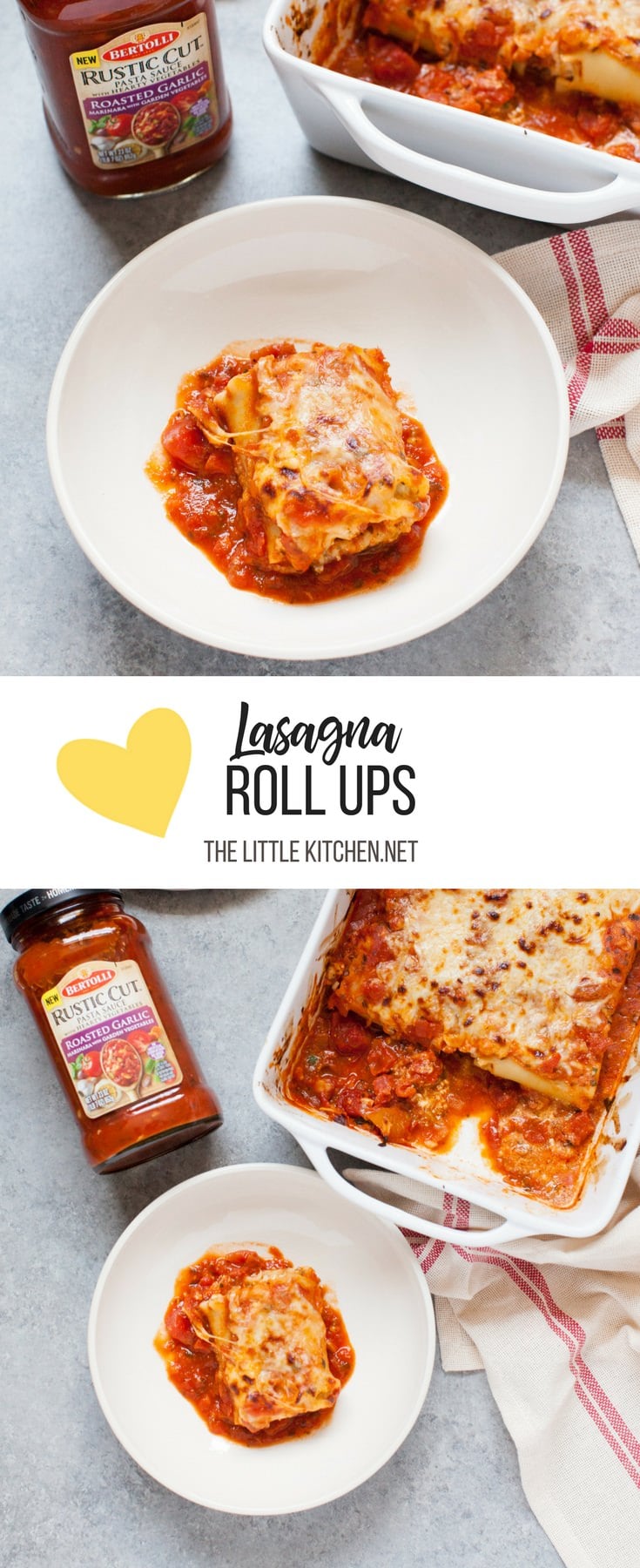 Lasagna Roll Ups from thelittlekitchen.net Lasagna Roll Ups from thelittlekitchen.net