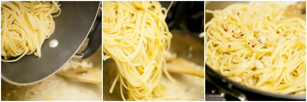 Linguine and Clam Sauce Steps