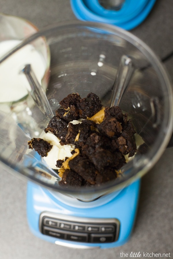 Peanut Butter and Brownie Milkshakes from thelittlekitchen.net #MilkshakeWeek Peanut Butter and Brownie Milkshakes from thelittlekitchen.net #MilkshakeWeek