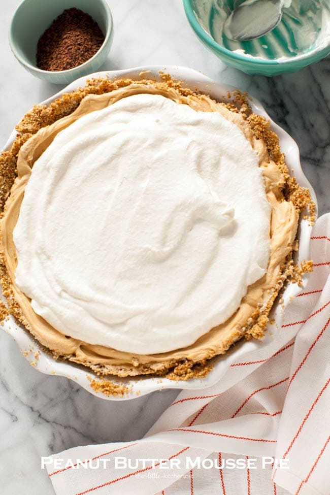 Peanut Butter Mousse Pie from thelittlekitchen.net Peanut Butter Mousse Pie from thelittlekitchen.net