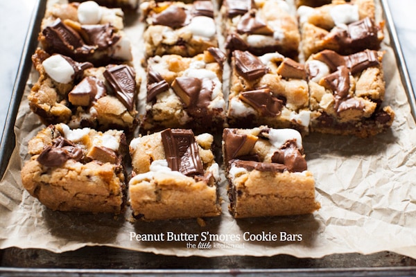 Peanut Butter S'mores Cookie Bars from thelittlekitchen.net Peanut Butter S'mores Cookie Bars from thelittlekitchen.net